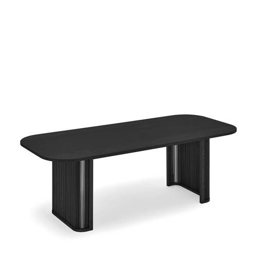 Eetkamertafel Capana (90x210 cm) - Zwart - 8719542619428