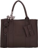Charm London Bond Handtas - Schoudertas - Donkerbruin