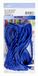 Glorex 6 4000 102 Paracord bleu foncé, 2 x 4 mm, 5 m de long, corde en nylon très résistante à la déchirure, pour nouer des bracelets, des cordes et des rubans
