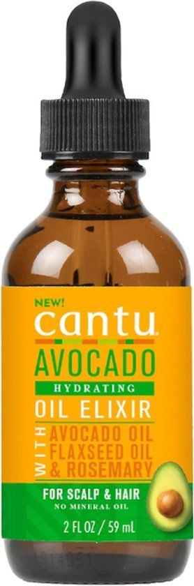 Cantu Avocado Hydrating Hair Oil Elixir 2oz - 59ml