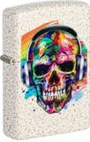 Zippo Skull Headphones Design Lighter