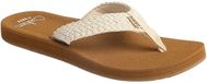 Reef Baja Maria Teenslippers Dames bruin - crème