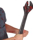 Fiestas Guirca Clé à molette horreur avec sang - 45 cm - plastique