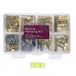 Foto Hangers, foto opknoping kit, 225 stuks zware frame haken hardware met spijkers, opknoping draad, schroef ogen, D-ring en zaagtand voor wandmontage