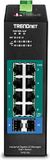 TRENDnet TI-PG102I - Commutateur réseau - Noir