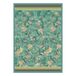 Bassetti Plaid Pallanza V2 katoen mako-satijn groen 270cm x 250cm