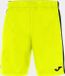 Joma Maxi Short Kinderen - Fluogeel / Zwart | Maat: 152