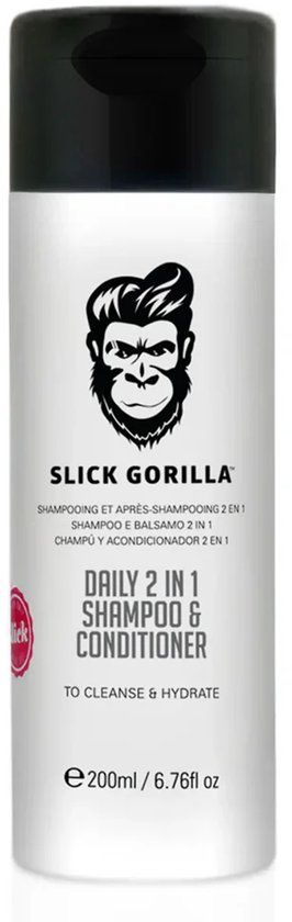 Slick Gorilla Daily 2 in 1 Shampoo & Conditioner 200 ml