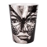 Carolina Gynning Mug Golden Butterfly 35 cl Noir-blanc