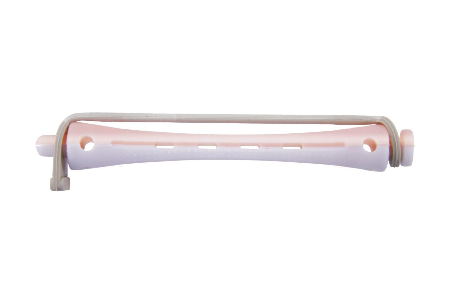 Comair Permanentwikkels kort roze/wit 7mm Roze/wit 12 stuks