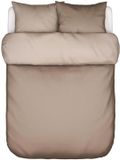 Marc O'Polo Erla Dekbedovertrek Biologisch Katoenperkal Earth taupe - Lits-Jumeaux - 240x200/220 cm