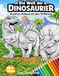 Die Welt der Dinosaurier: Kreatives Malbuch mit über 50 Motiven
