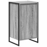 vidaXL Dressoir Grijs Sonoma 75,5 cm Bewerkt hout