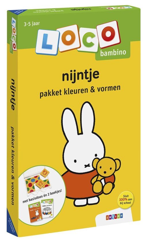 Zwijsen Loco Bambino - Nijntje Pakket Kleuren & Vormen