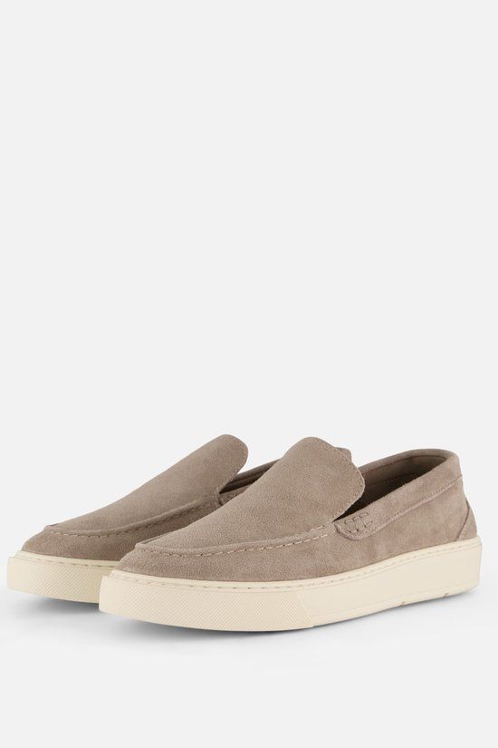 Vertice Loafer taupe Suede - Maat 45