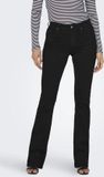 ONLY ONLBLUSH MID FLARED DNM REA2343 NOOS Women's Jeans - Black Denim - Size XL/32