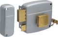 Cisa Oplegdeurslot - losse buitencilinder - knop binnen - doornmaat 50 mm - zilver - din rechts naar binnen