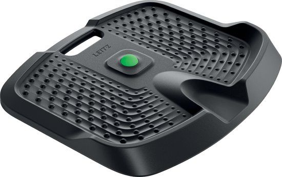 Leitz Ergo Actieve Antivermoeidheidsmat - Ergonomische Sta-mat - voor Sta-bureau met Massagezones en Massagebal - Zwart