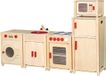 Viga Toys Speelkeuken 5-dlg Naturel