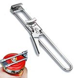 Master Verstelbare multifunctionele roestvrijstalen blikopener en flesopener keukenaccessoires