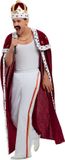 Smiffys Kostuum -M- Queen Deluxe Royal Rood
