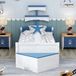OEM Corvance B.V. Houten kinderbed - Zeilbootvorm - Lades - Opbergkast Aan Het Einde Van Het Bed - Eenpersoonsbed - Blauw