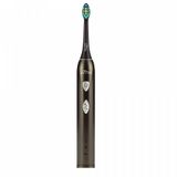 Media-Tech SONIC WAVECLEAN Adult Brown Electric Toothbrush