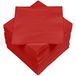 HEKU 100 effen servetten, 3-laags, 33 x 33 cm, rood