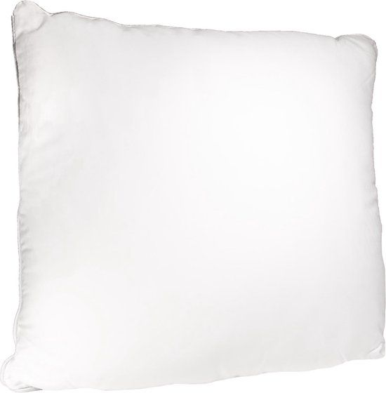 QUVIO Kussen gevuld 45 x 45cm - Wit