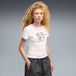 PUMA x POWERPUFF GIRLS T-shirt met slanke pasvorm voor Dames, Wit, Maat XS