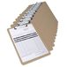 Rapesco 1601 Business Pack: 12 Standaard Hardboard Klemborden, A4, Bruin