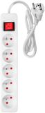Neo Tools Grupa Topex Neo Tools - Verlengsnoer - 1.5m - Wit - 5 Stopcontacten