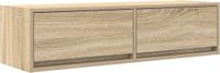 vidaXL TV-kast Sonoma eiken 100 x 31 x 25,5 cm bewerkt hout