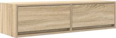 vidaXL TV-kast Sonoma eiken 100 x 31 x 25,5 cm bewerkt hout