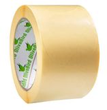 500 OliveBird 500 Transparante Ronde Stickers 40mm / 4cm Diameter - Pel en kleef Labels Op Rol