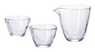 Set de sakés en verre - Transparent - Set de 3 - 220ml & 90ml