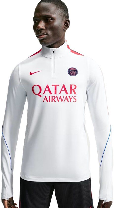 Nike Paris-Saint-Germain Strike Drill Top II Heren Maat M Wit
