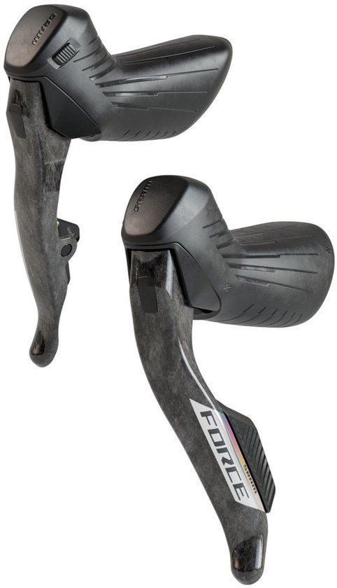 Sram Hydraulic Flat Mount Force E-tap Axs E1 950 Mm Linker Remhendel Met Elektronische Schakelaar Zilver