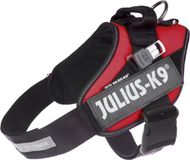 Julius-K9 Blindengeleidehond tuig, L - maat 1, rood