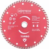 Hofftech Diamantschijf - Ø 180 mm - Voor nat en droog zagen - Steen, beton, graniet