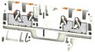 Weidmüller 1521790000 Doorgangsklem 5.1 mm Spanveer Wit 100 stuk(s)