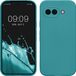 kwmobile telefoonhoesje geschikt voor Google Pixel 9a - Hoesje voor smartphone - Precisie camera uitsnede - In mat petrol