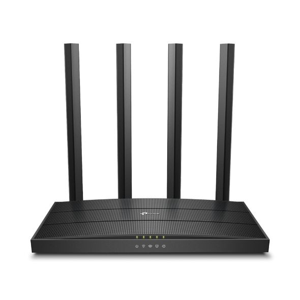 TP-Link Archer C6 - Draadloze Router - Dual-band - Gigabit Ethernet - Zwart