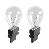 cyclingcolors 2 x 3156 12V P27W W2,5 x 16d 32CP S25d Single Filament American Asian Reverse Box Transparent Lamp