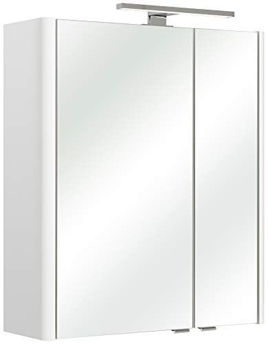 PELIPAL 359 Piolo spiegelkast Bardi, wit hoogglans, 20,0 x 60,0 x 70,0 cm