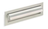 Schwinn Zamak shell handvat, zilver