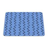 Bonamaison Muismat, rechthoekig, digitaal bedrukt, antislip onderkant, voor kantoor en thuis, afmetingen: 22 x 18 cm