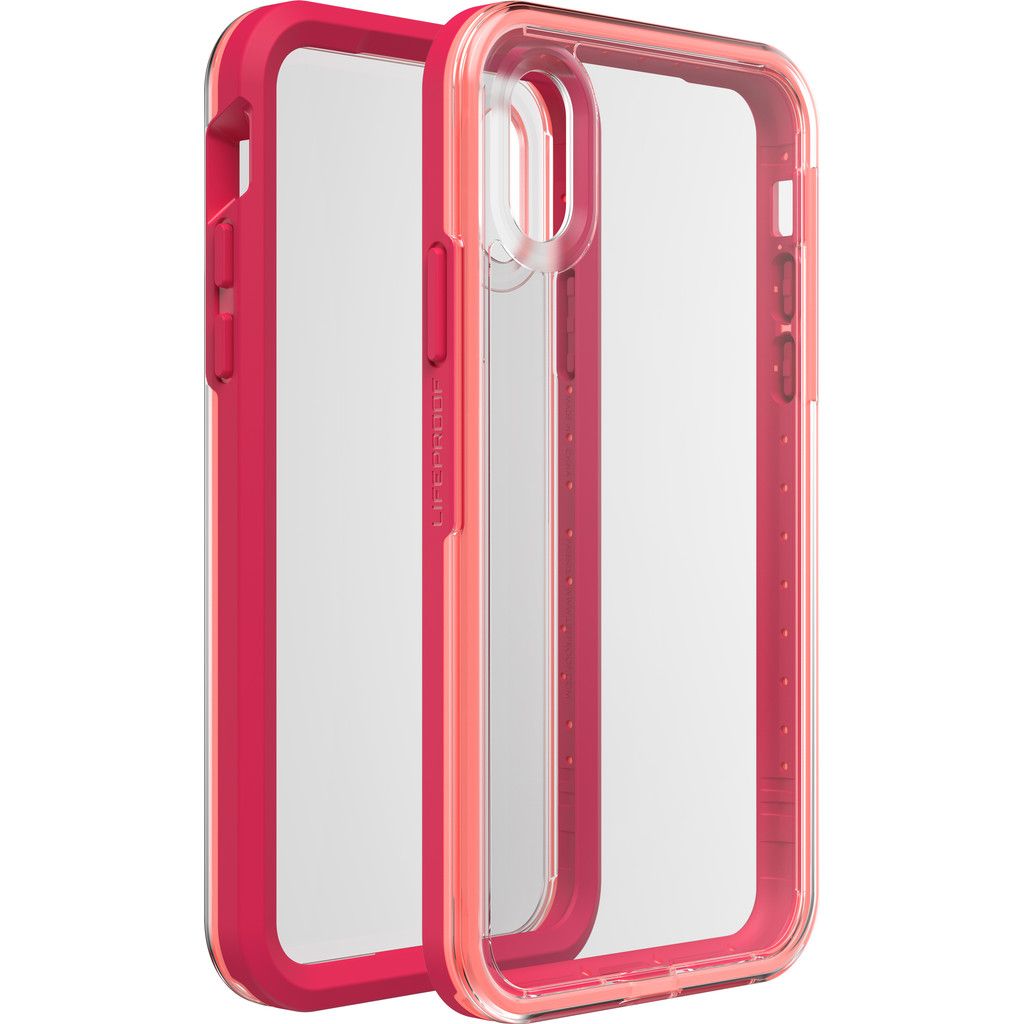 LifeProof Slam - iPhone X/XS - Roze/Transparant