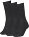 Calvin Klein Chaussettes Femme Roll Top 3-pack Noir-39/42