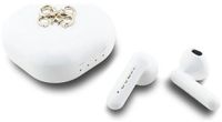 GUESS Bluetooth Earbuds - TWS - 4G Metal Logo - Wit